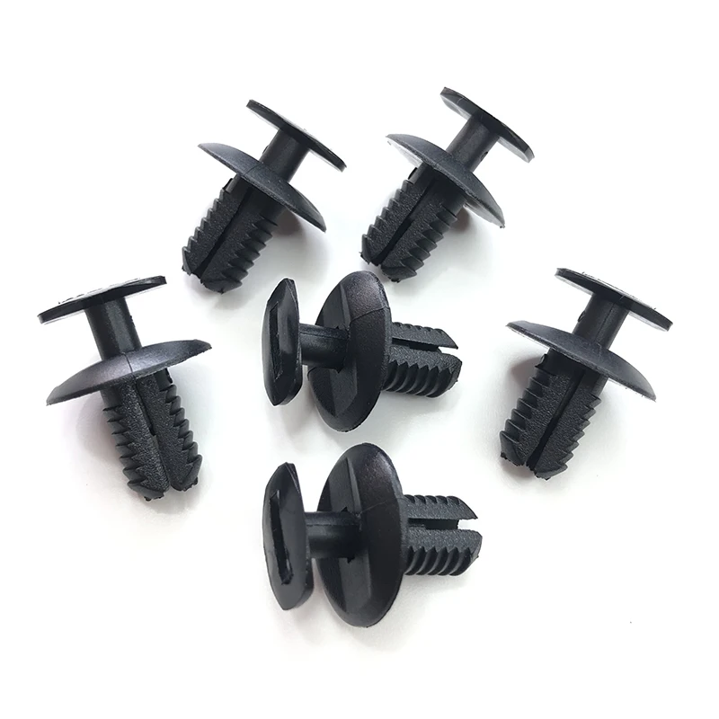 VW UP Crafter 6J용 20개 8mm 휠 아치 라이닝 및 후면 범퍼 클립 0853379 /2E 1857784 플라스틱 자동 패스너