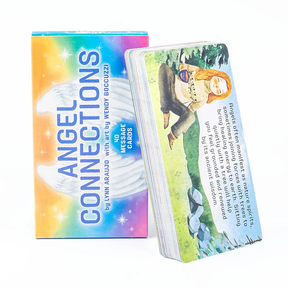Angel Connections Oracle Deck - 40 Inspirational Message Cards