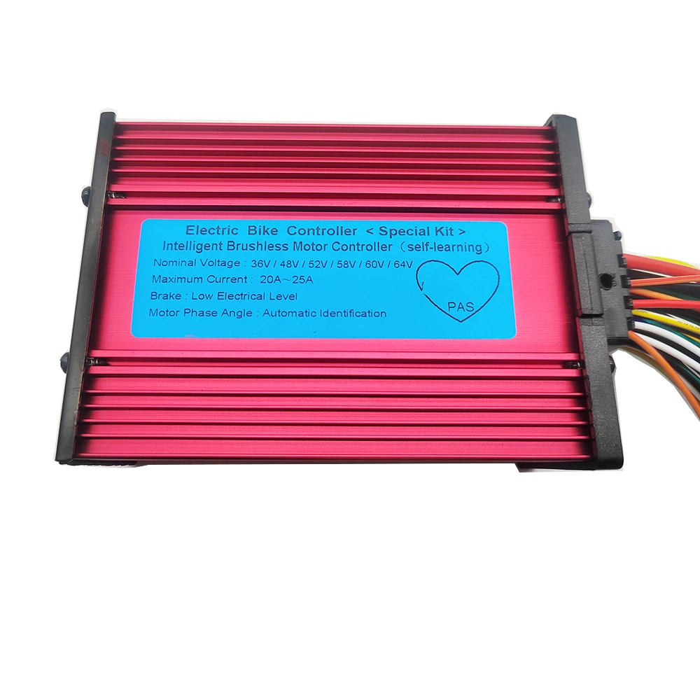 36V 48V 52V 60V 350W 450W 500W 600W 20A 25A Electric Scooter E-Bike Dual-mode Brushless Controller LCD Display Fit S866 T100