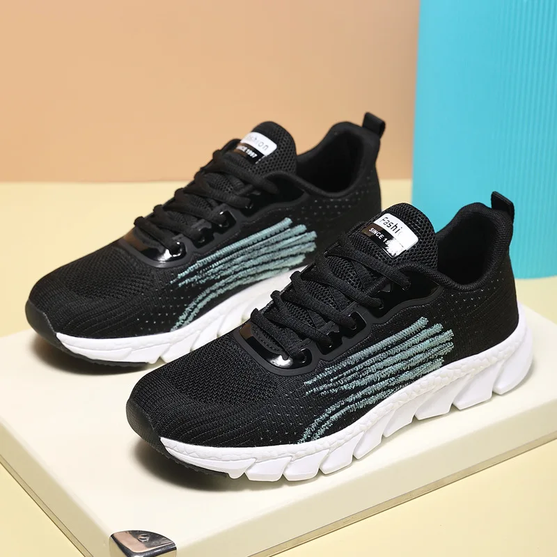 

Men's and women's professional mesh casual shoes breathable hollow sports running odor resistant fitness tennis training sneaker