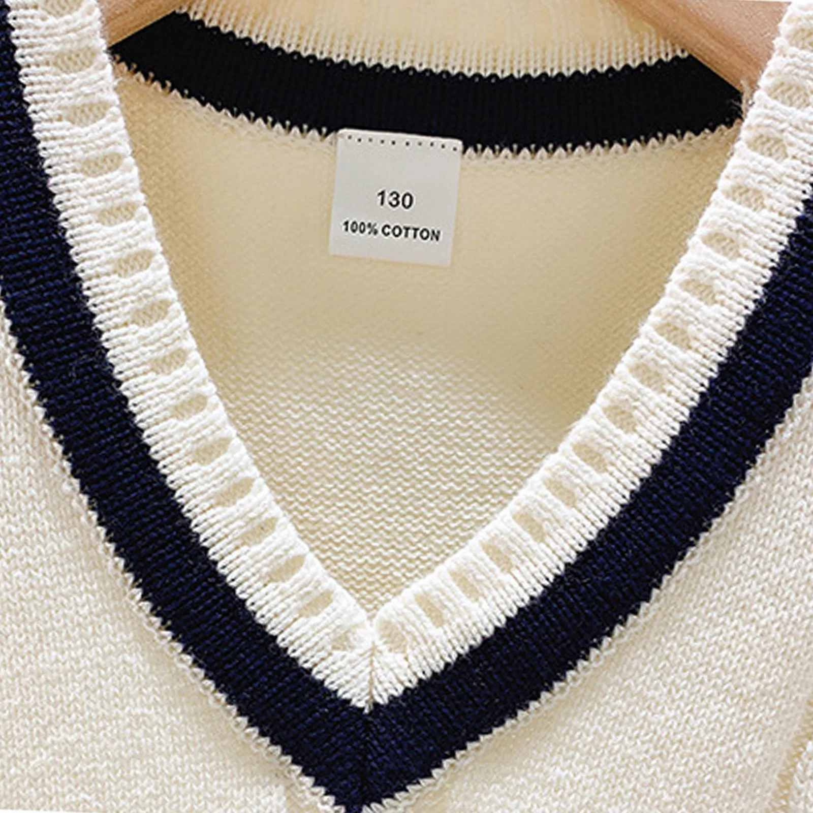 Boys Girls School Uniform Waistcoat Casual Knitted Sweater Vest V Neck Preppy Style Outerwear Children Spring Autumn Clothing children vest