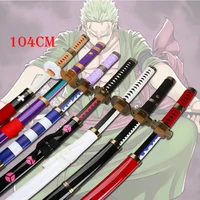 Roronoa Zoro Katana  Anime Role-playing Weapon 104cm/41in  Original Katana  Cosplay Sword Sandai Kitetsu Enma Purple 1