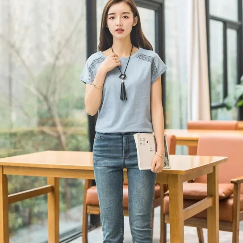 Women Casual Batwing Sleeve Blouse