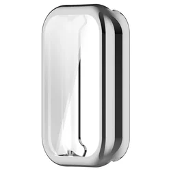 TPU Soft Case with Full Screen Protector Bumper for Smartwatch Protective Cover (Silver)