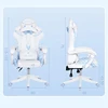 Hot Sale JK Gaming Chair Cute Pink Japanese Girl Upgradable Rotary Nгровые Cтуль Student Home Office Fixed Armrest Bow Cтул 6