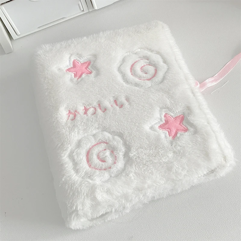 

Aesthetic A5 Plush Star Fish Board Sleeve Binder Card Book Photocard Collection Book