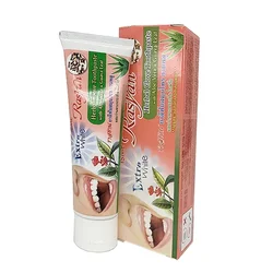 30g/100g Thailand Toothpaste Herb Clove Mint Flavor Teeth Whitening Antibacterial Oral Care Dental Dentifrice Remove Stains