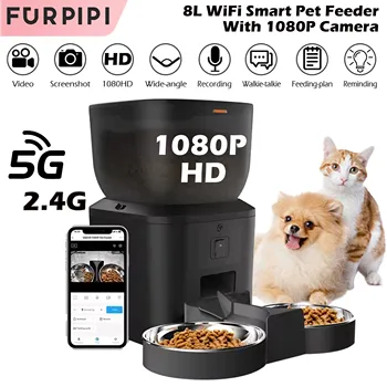 Automatic Smart Cat Feeder with Camera