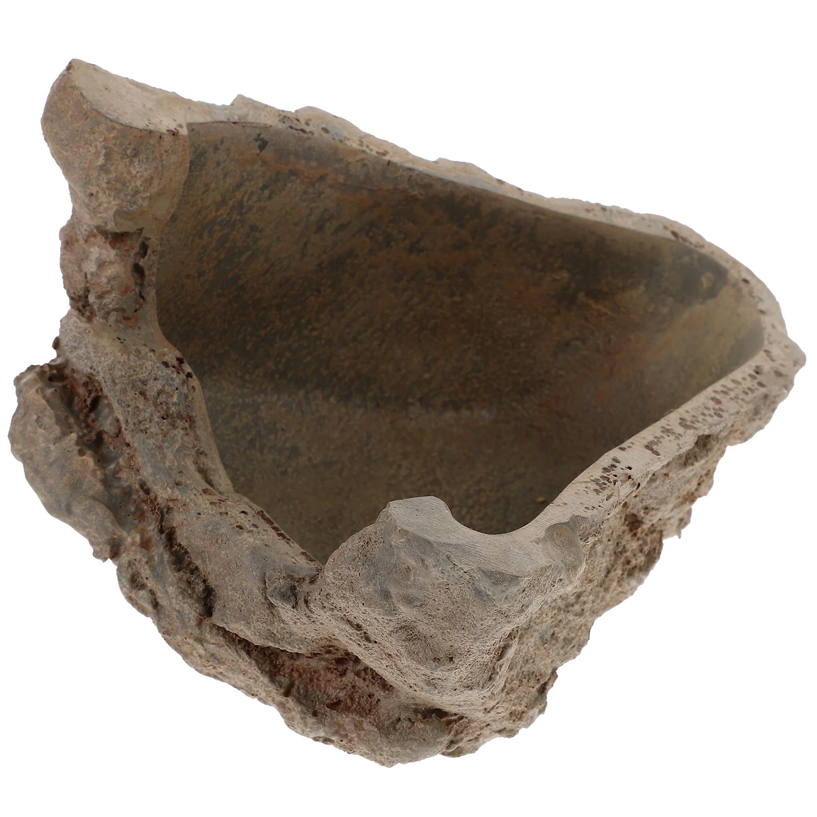 

Reptiles Hide from Caves Mood Booster Resin Pet Games Stone Escaping Photography Prop Snake Hidden Tank Decor
