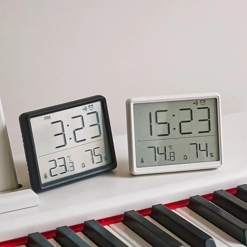 Multi-Function Smart Clock with Temperature & Humidity Display