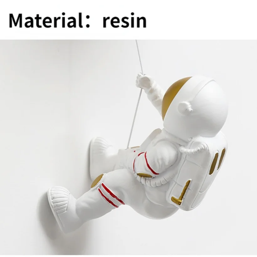 Children Wall Sconce Light Planet Lamp for Bedroom Bedside Modern Lighting Astronaut Decoration Nordic Glass Ball