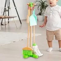 Kids Cleaning Toy Set Develop Life Skill Hands on Ability Children Sweeping House Cleaning Toy Set for Age 3-6 Boys Holiday Gift 1