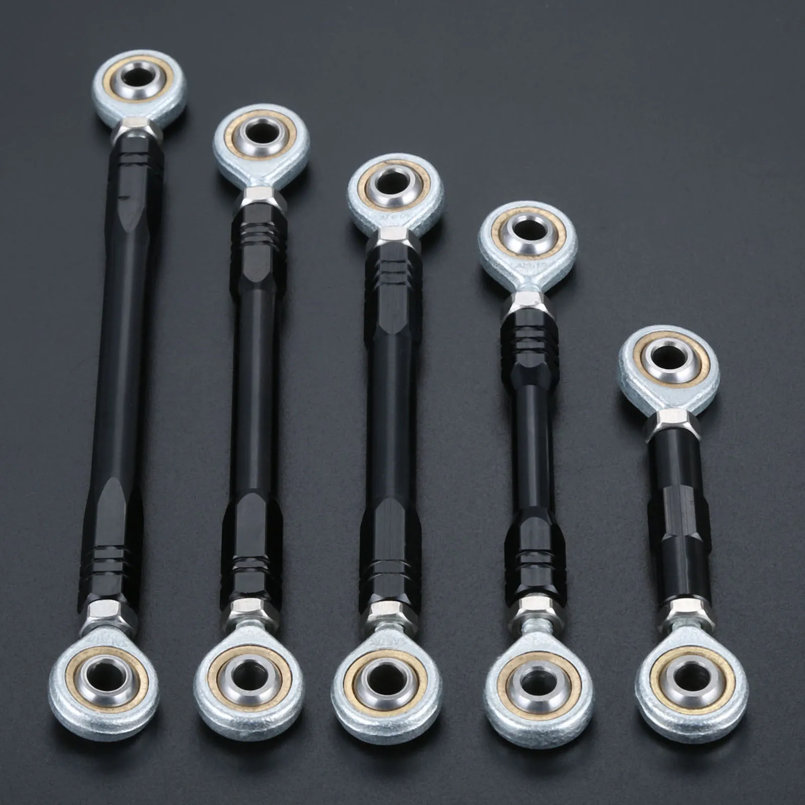 Motorcycle Accessories Motorcycle Foot Pedals Motorcycle Footrests Motorcycle Shift Rod CNC Aluminum Footrest Foot Pegs Rearset Gear Shift Shifter Rod 40-280mm