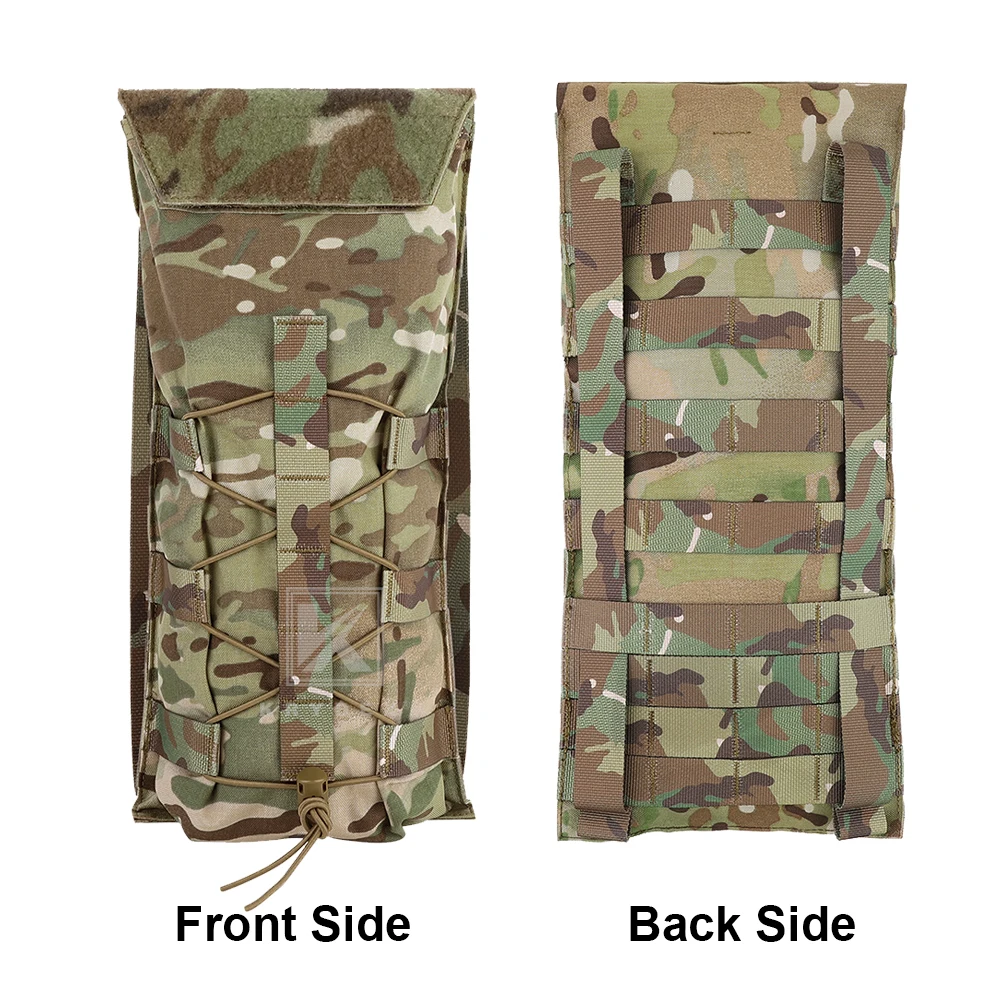 KRYDEX Tactical 500D 3L Hydration Pouch MOLLE Carrier Pack Bag Modular 100 oz Water Bladder Pouch Hunting Outdoor Accessories 2