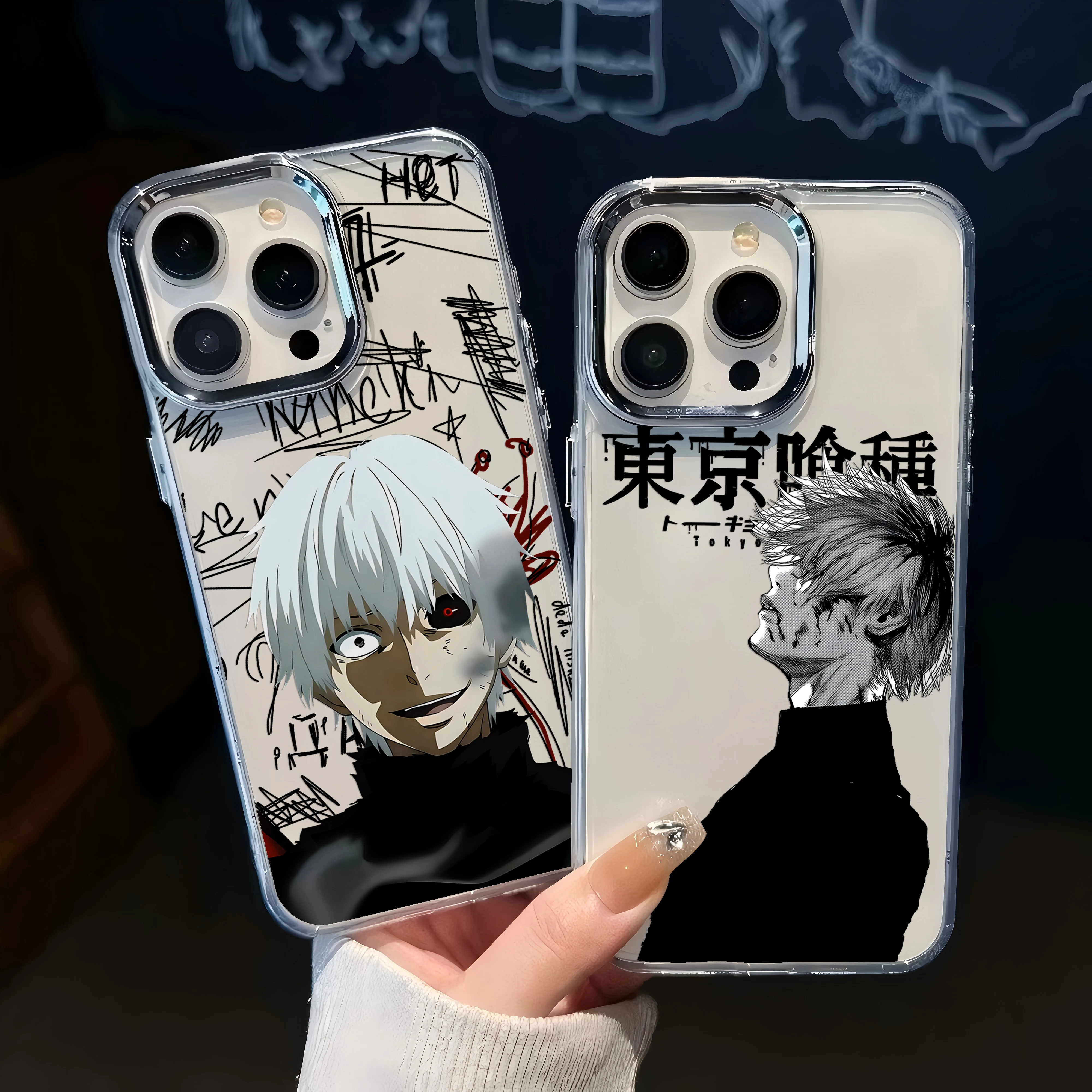 Japanese Anime Tokyo Ghouls Soft Phone Case Cover
