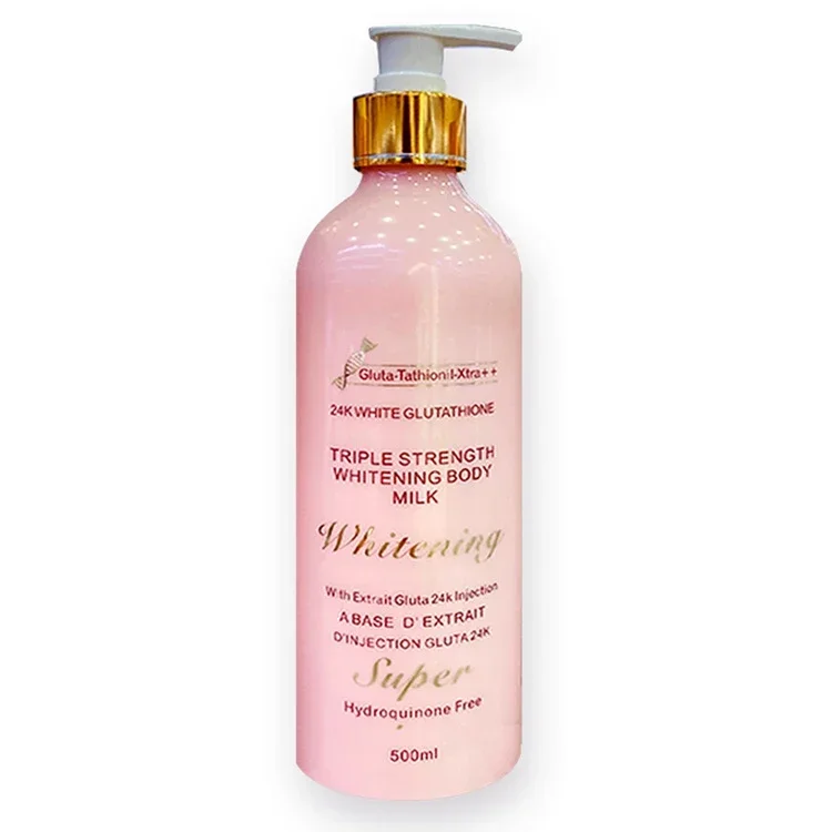 500ml  24 K Gold Glutathione Body Lotion Moisturizing Brightening Firming Body Cream  Body Whitening Cream 4