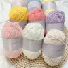 40g Pile Yarn Soft Chenille Yarn for Knitting Velvet Texturized Knitted Crochet Yarn Warm Line Threads To Knit Needlework Doll 1