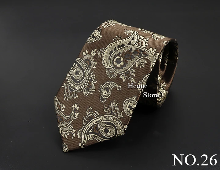Neue Design Business Paisley Männer Krawatte Rot Blau Grün Lila Dünne Dünne 6 cm Krawatte Luxus Jacquard Hochzeit Party Krawatte zubehör – Detail 27