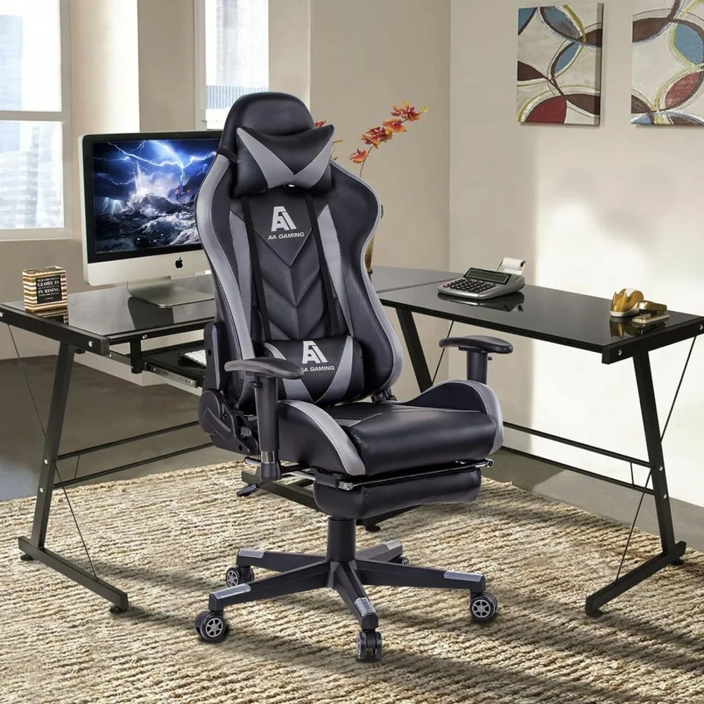 

Gaming Chair High Back Ergonomic Computer Racing Chair Adjustable Office Chair With Footrest Gamingchair Gamer Armchair Chairs