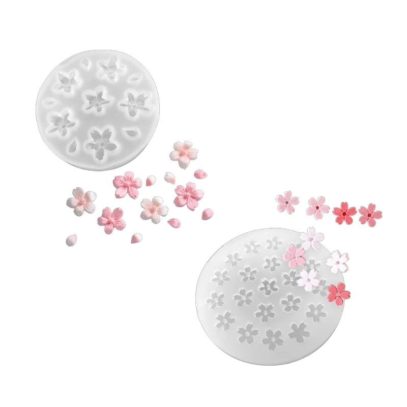 

3D Flower Silicone Molds Crystal Epoxy Mold Resin Earrings Mold for DIY Crafts