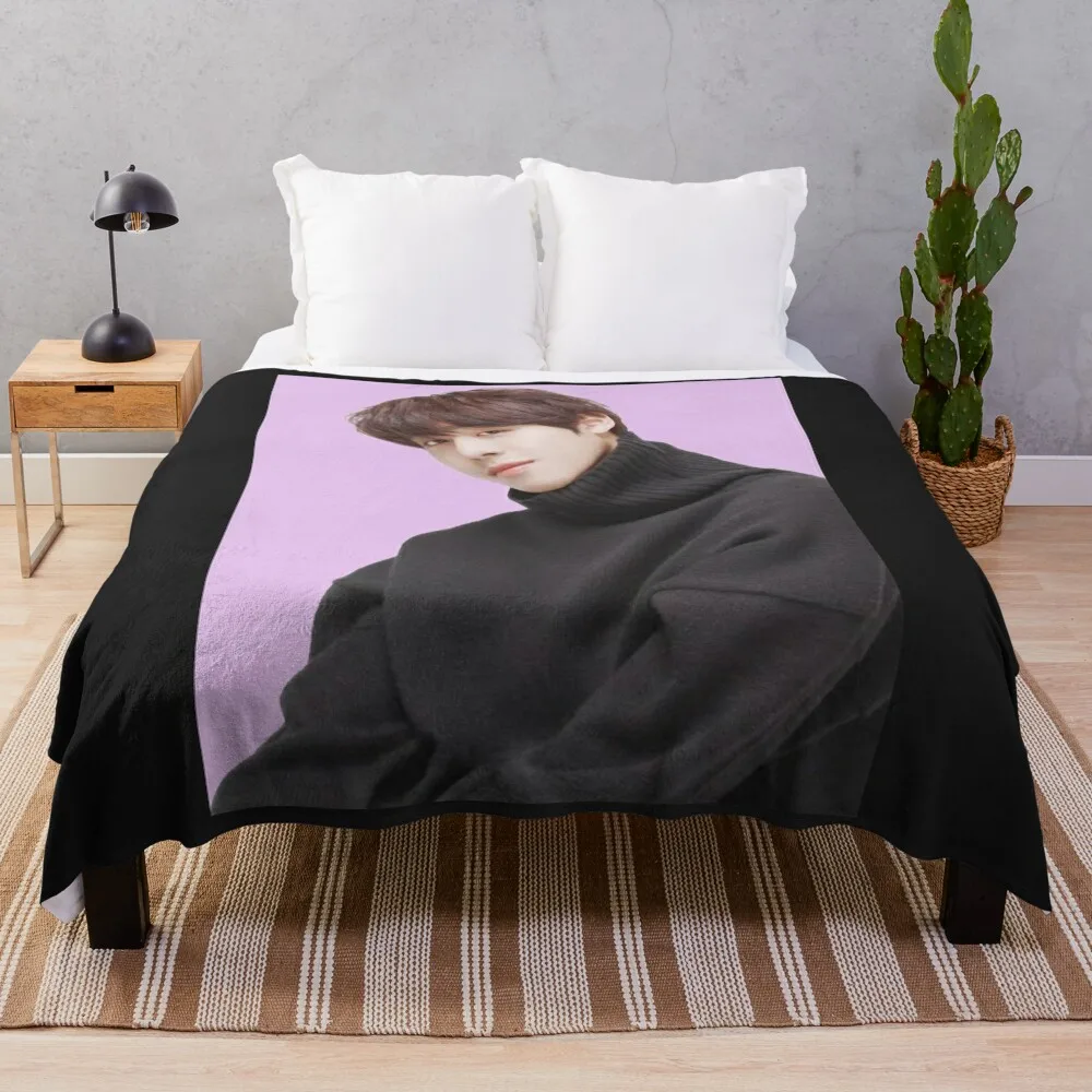 

Ahn hyo seop Greeting Card Throw Blanket Thin Thermal Thins Blankets