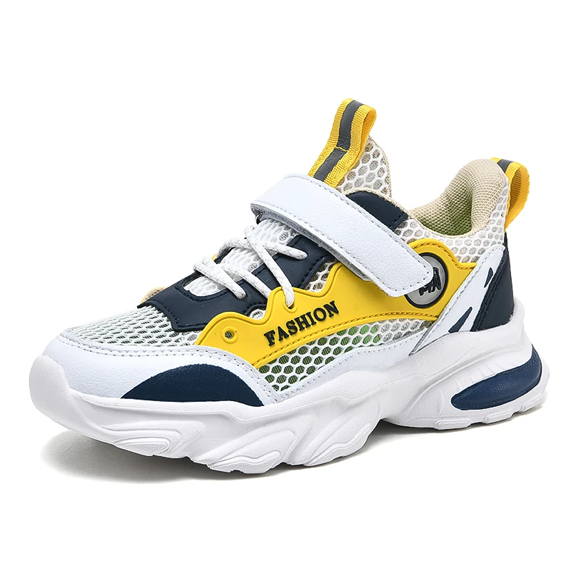 

Lightweight Sneakers For Boys Kids 8-12 years old Hollow Air Mesh Casual Shoes Summer Breathable Comfortable Sports Shoes School