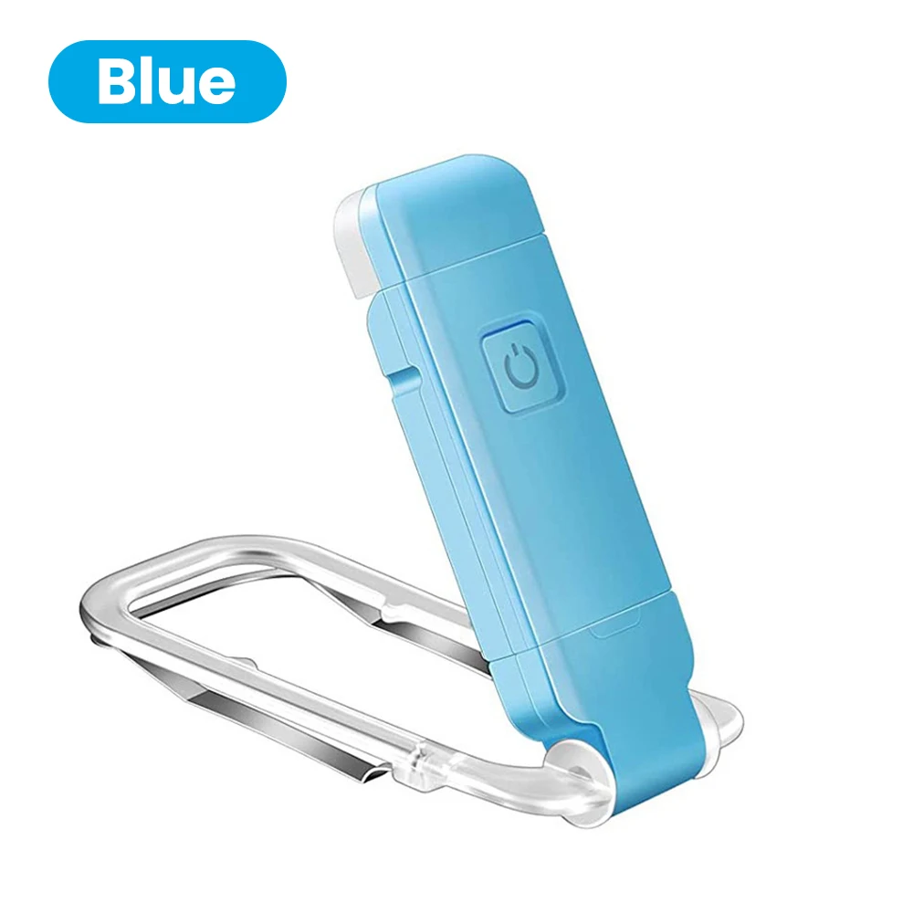 Portable LED USB Rechargeable Eye Protection Reading Light with Adjustable 3-Color Modes