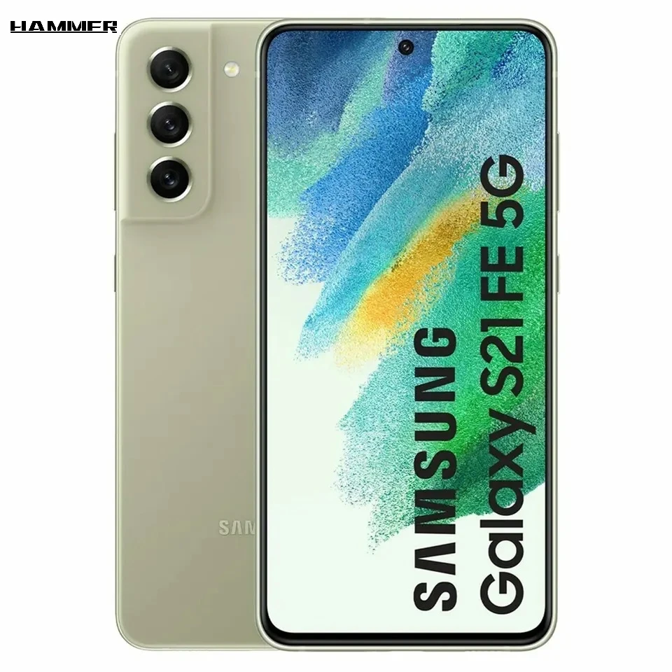 Samsung Galaxy S21 Fe S21Fe G990U 5G 6.4 "Snapdragon 888 6Gb Ram 128Gb Rom Nfc Octa Core Telefono Android Sbloccato Originale