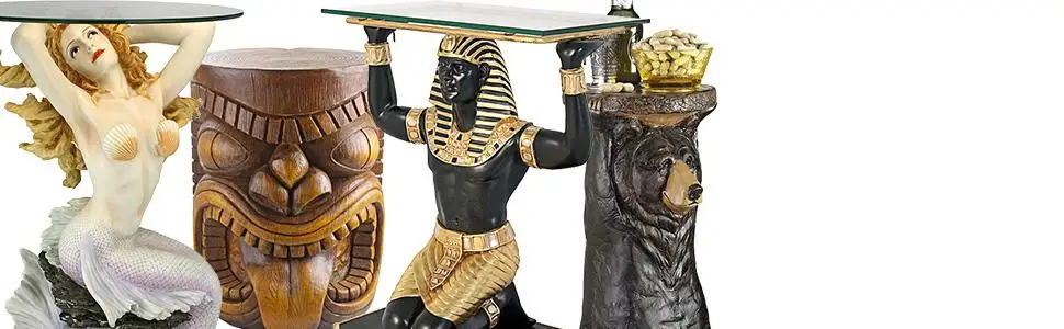 design toscano tables, unique furniture, historical furniture