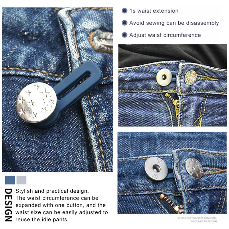 Button Extenders For Jeans