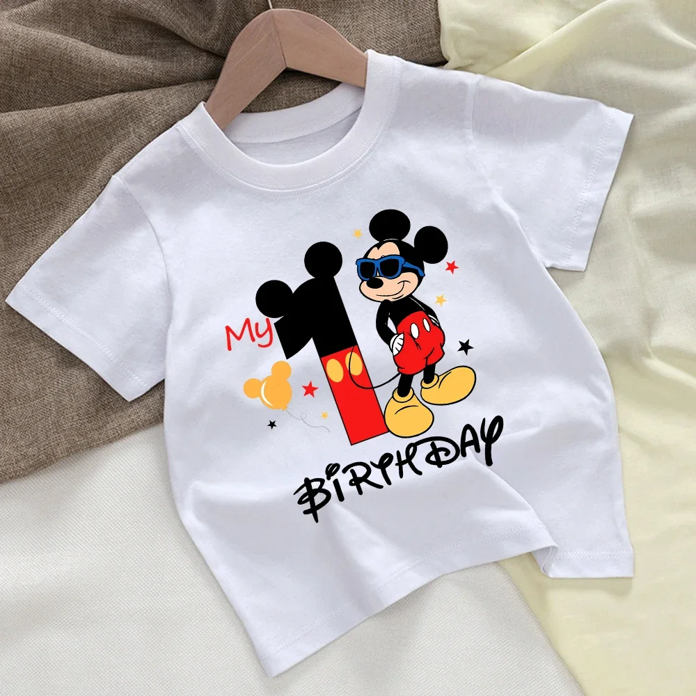 Mickey Mouse Birthday Boy Mickey And Minnie Birthday Shirts Mickey