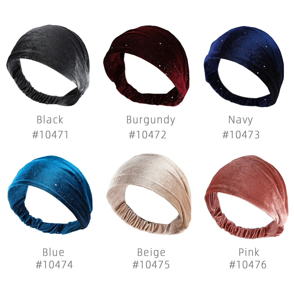 ヘアアクセサリー LESS IS MORE Wide velvet hair band 3 colors S33bcaf8bb02e4f03b95c65c162373