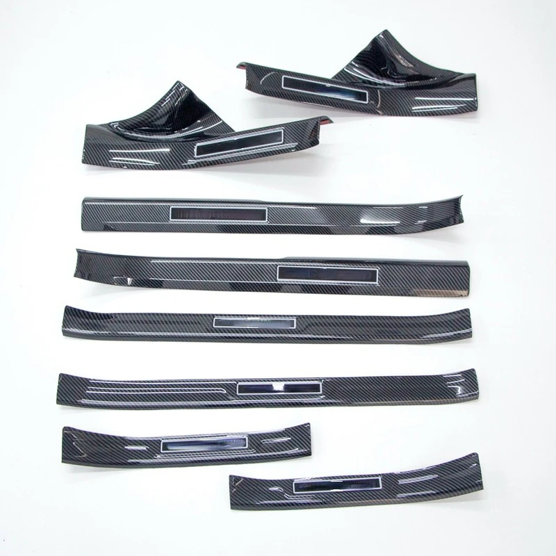 For Vw Volkswagen Golf San Jose Mall 8 Mk8 Carbon ABS Sill Secu Bar National uniform free shipping Door fiber