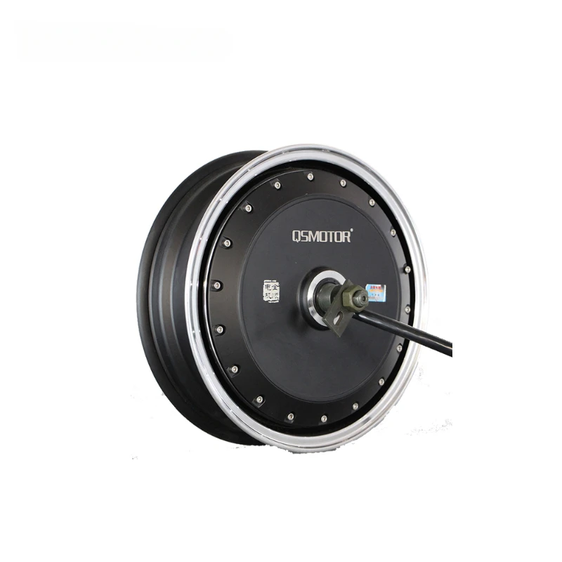 

13inch 8000W 273 50H V3 72V 10kW 10000W 20kw peak brushless DC electric scooter in wheel hub motor conversion kit