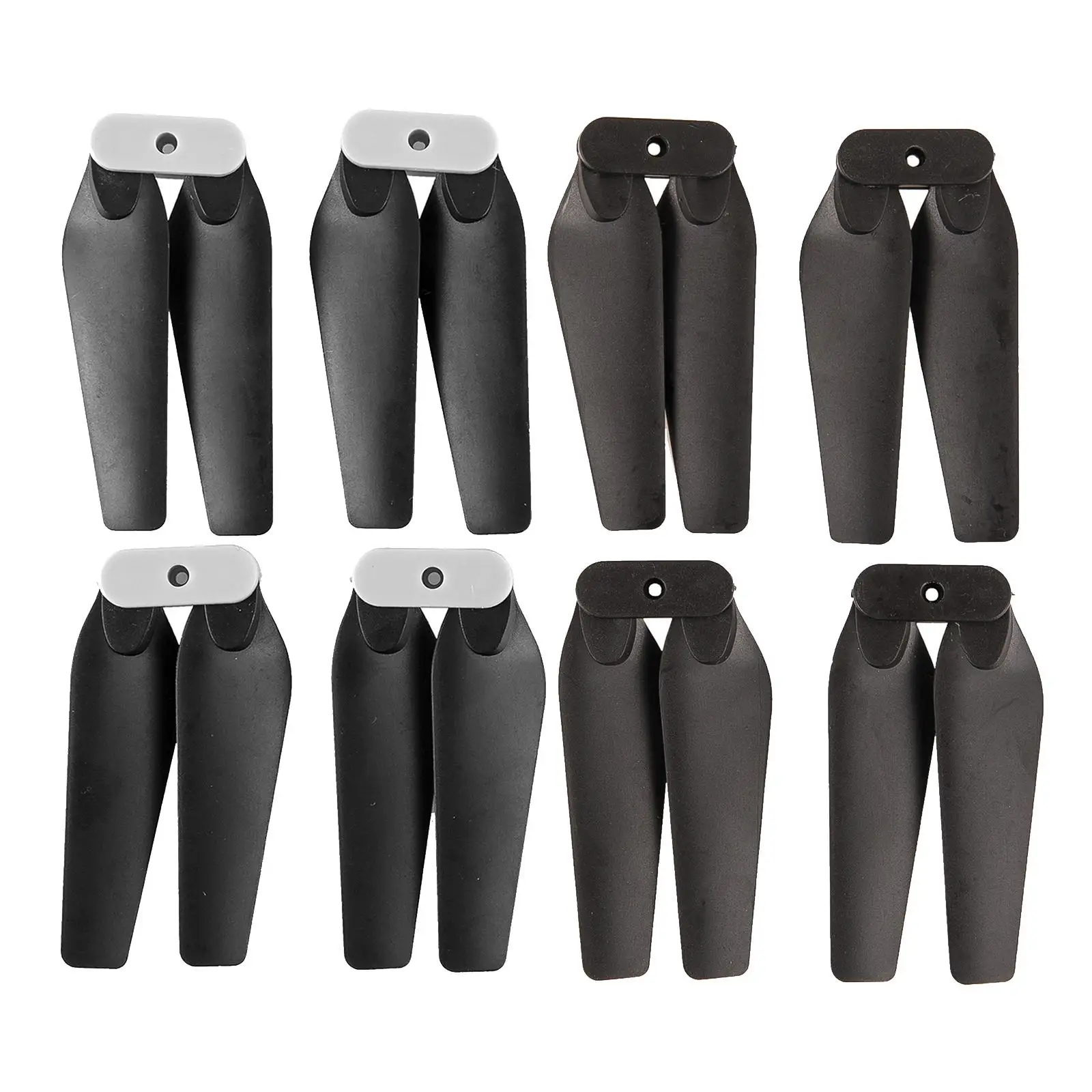 Hélices pliables E88 Pro – 2 paires, noir/gris