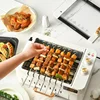 Skewers Machine Meat Roasting Pan Household Automatic Rotary Multifunctional Indoor Electric Barbecue Grill Barbecue Machine 1