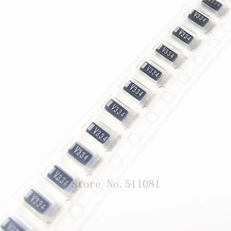 20-50pcs 35V 0.33UF 334 3216 A V334 TEESVA1V334K8R chip SMD tantalum capacitor