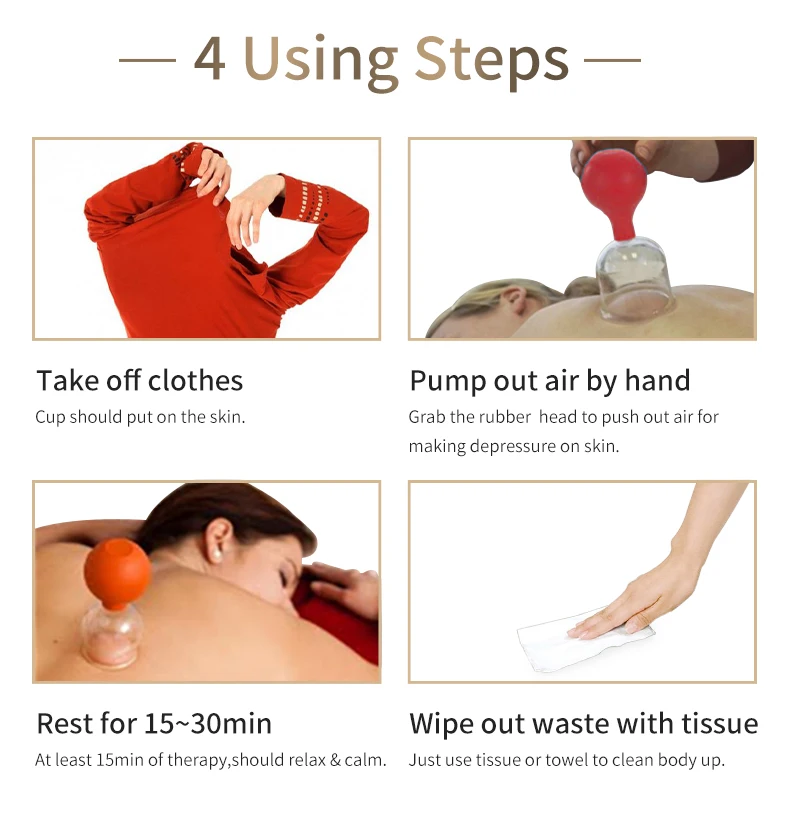 Description Picture 6 of itemZhongyan Taihe Brand Household Glass Cupping Medical Dehumidification Tool Anti Cellulite Massager Cupping