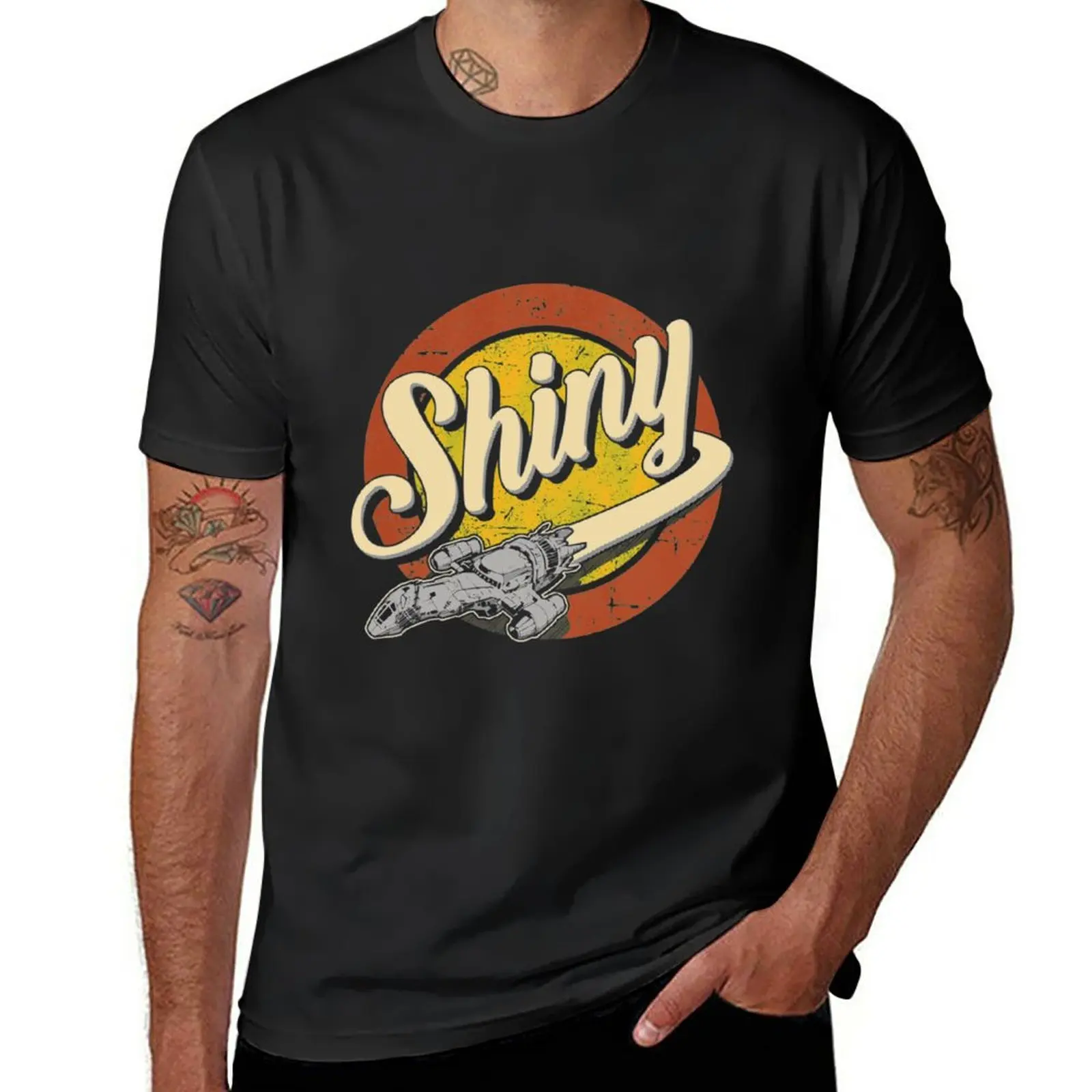 

New Shiny T-Shirt summer clothes tops t shirts for men