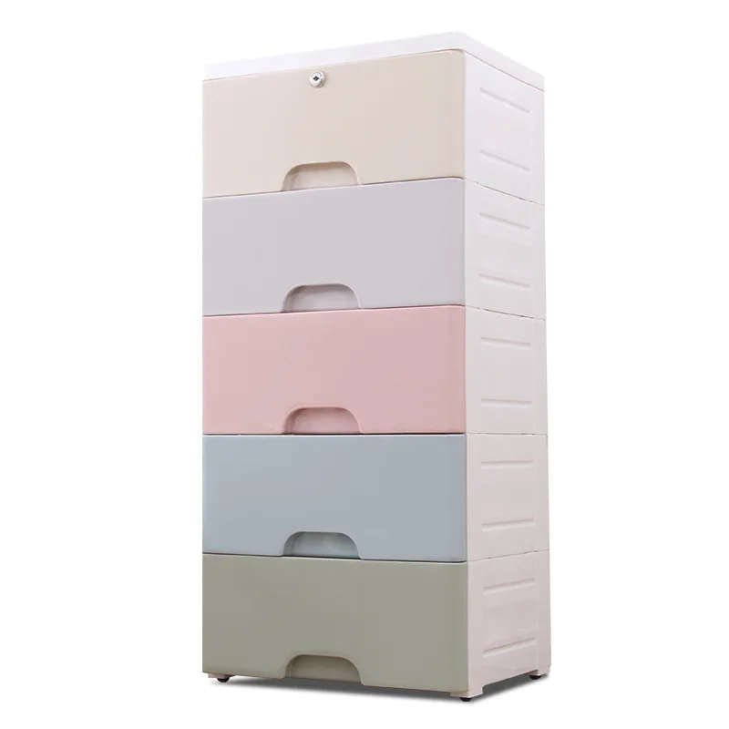 Boîte de rangement à tiroirs épais, casier multicouche, boîte à vêtements  en plastique Extra Large pour la maison - AliExpress