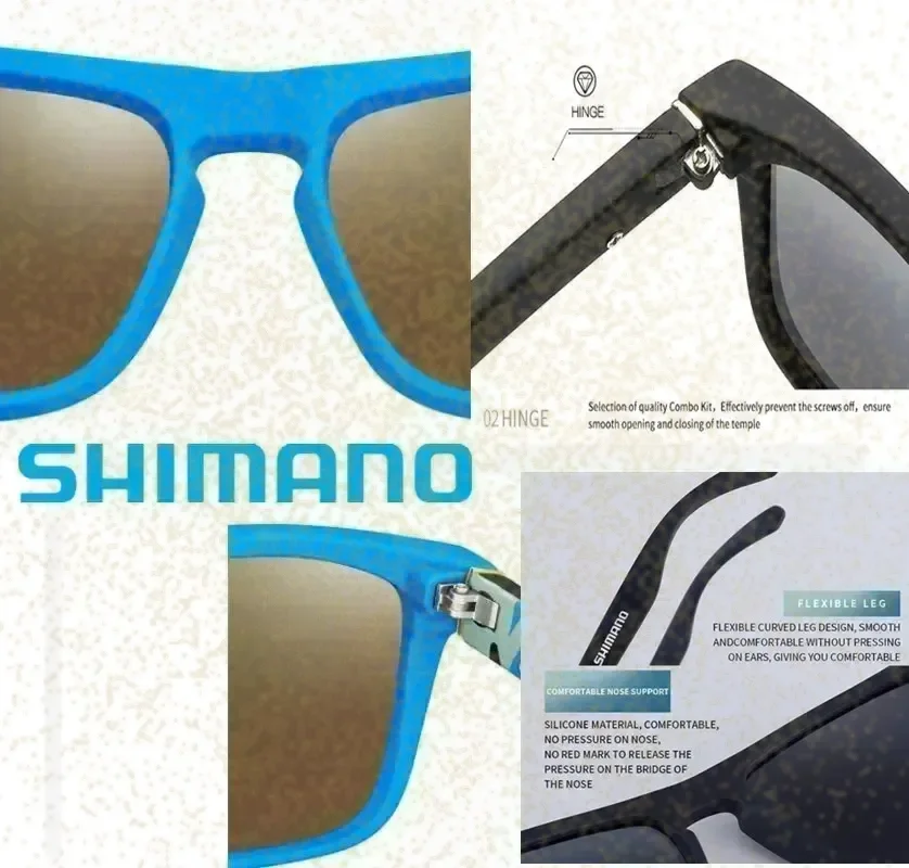 Shimano Polarized Sunglasses UV400 Protection for Men and Women - Image 5