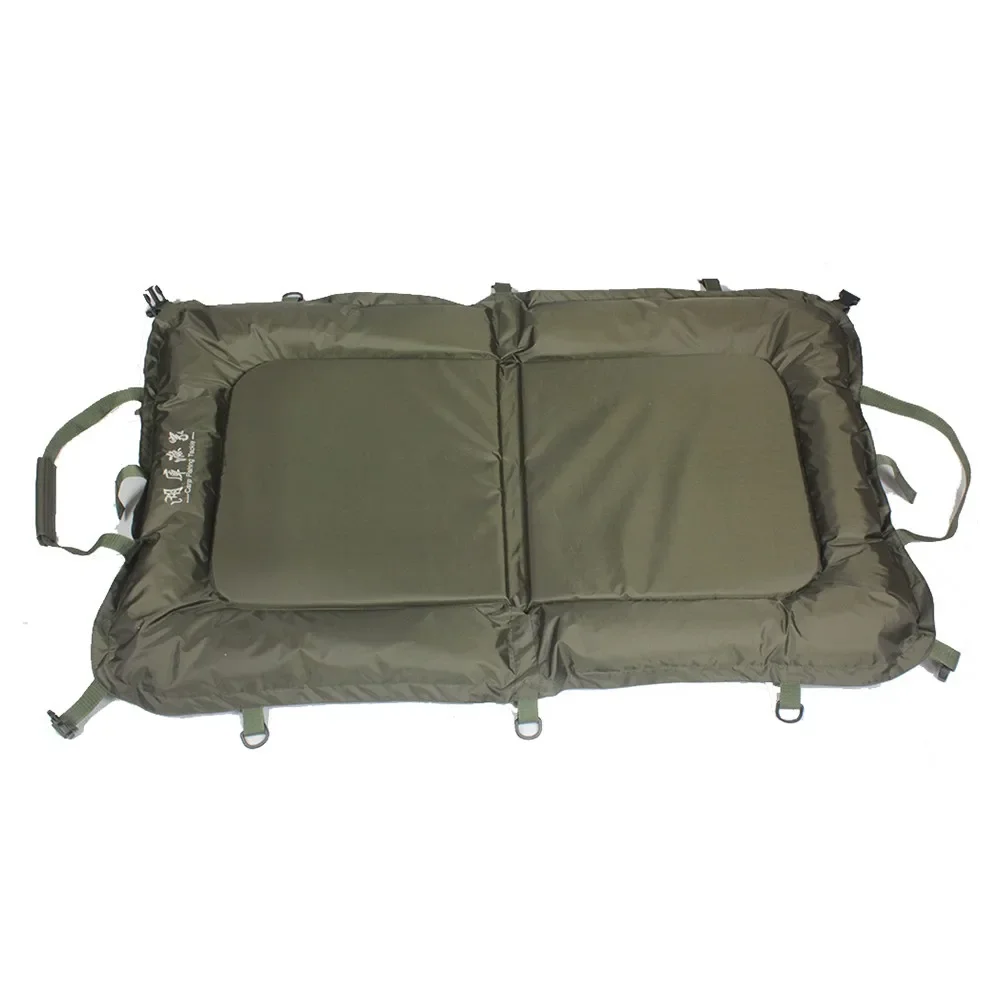 Tapis De Décrochage Pour Pêche à La Carpe - Portable Et Pliable - 80x35 Cm - Triple Mousse