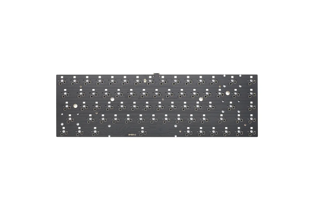 Rgb Rgb 65 Teclado Mecânico Personalizado Sincronização Pcb Firmware Via Interruptor Rgb Completo Underglow tipo c Bm68rgb Bm68 - Imagem 3