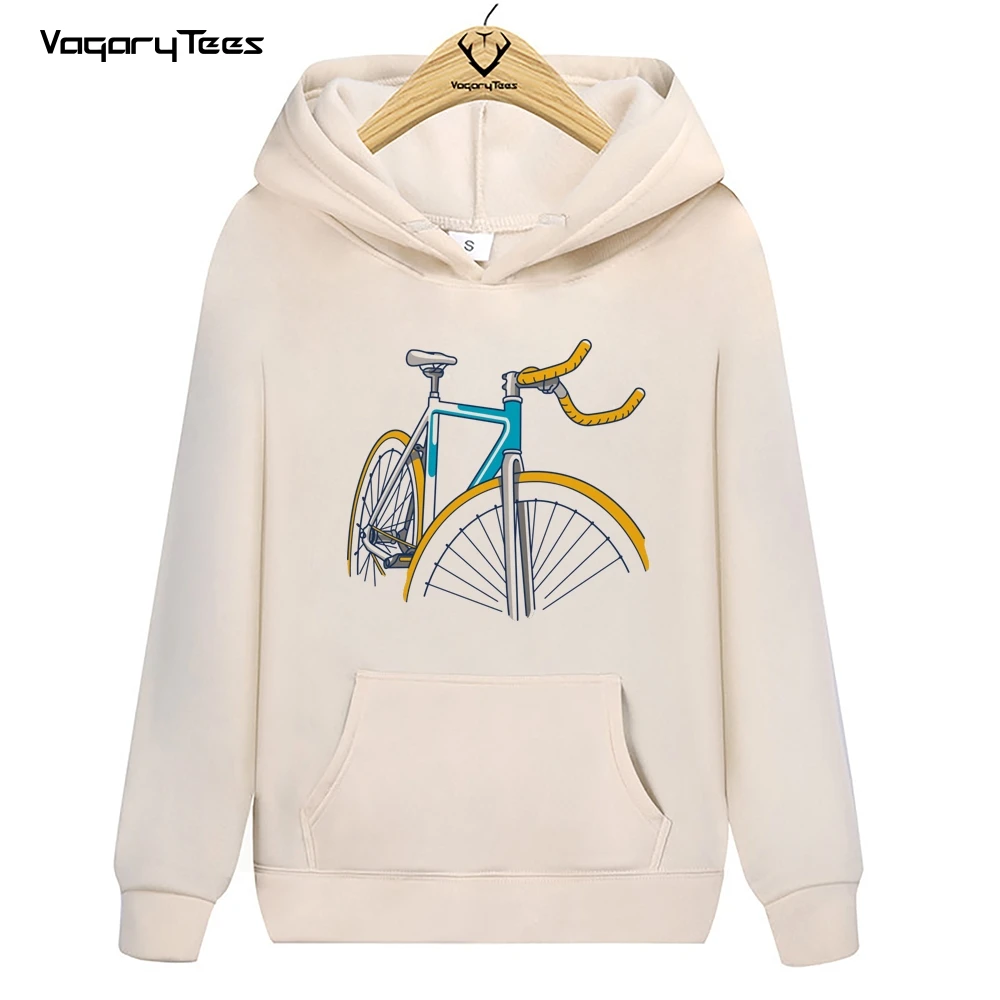 Vintage Graphic Urban Cyclist Sweatshirt - Classic Print Unisex Pullover Hoodie