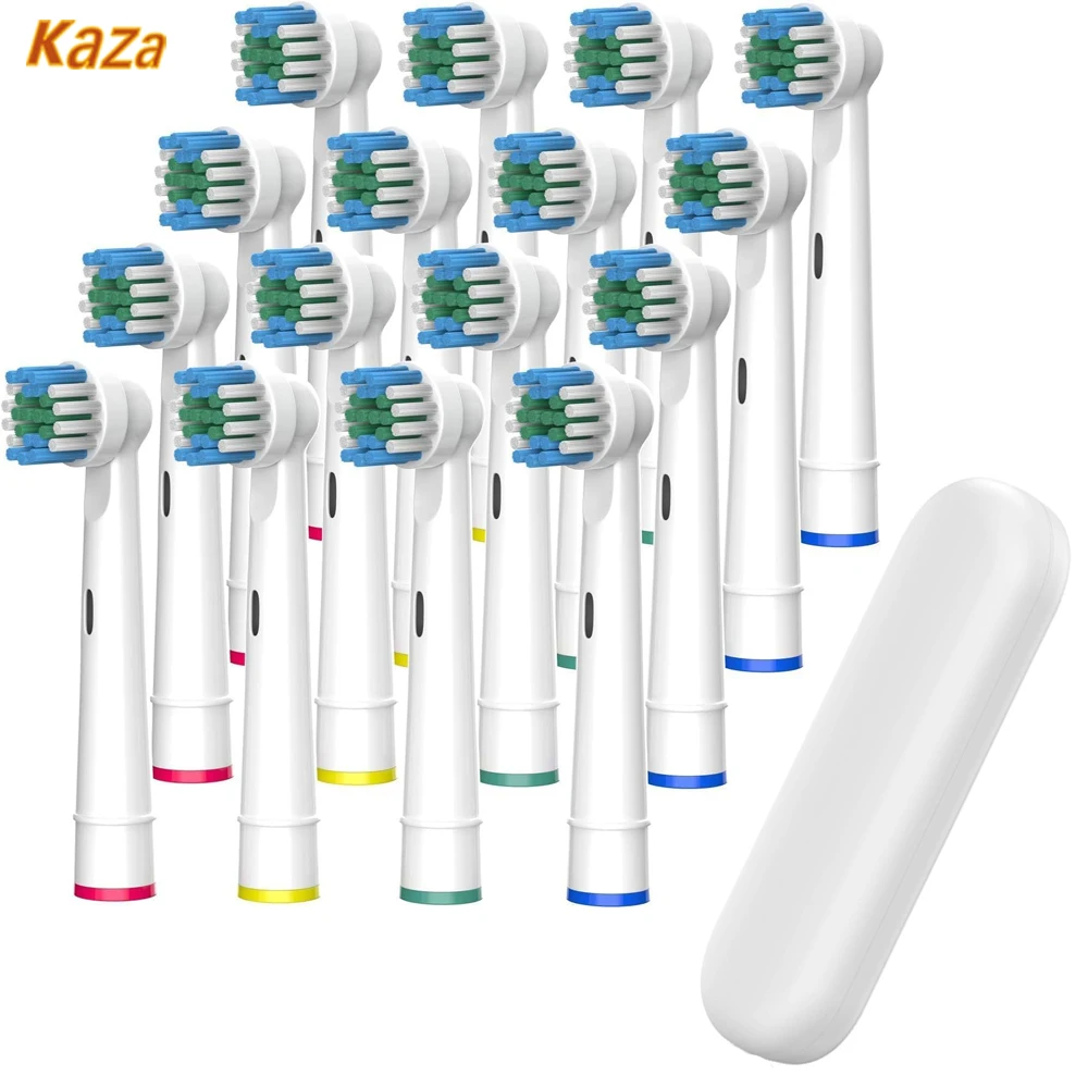Replacement Toothbrush Heads Electric Toothbrush Brush Heads Rotating Replacement Brush Heads 4/8/16PCS Toothbrush Soft Heads