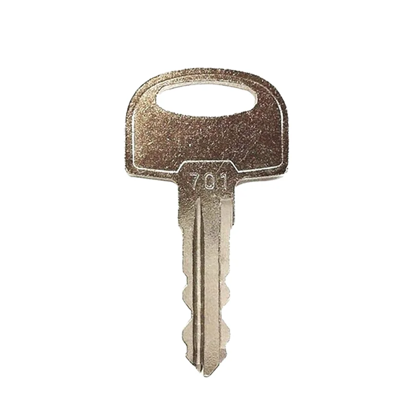 4 pcs Ignition Switch Key 105-1790 701 45501 3CX Compatible with Ditch Witch Trencher and Directional Drills 410SX AT60 FX50