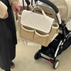 Colored Mommy Handbag with Large Capacity Minimalist Outgoing Style Lightweight Diagonal Straddle Maternal Infant Bag 2024 1