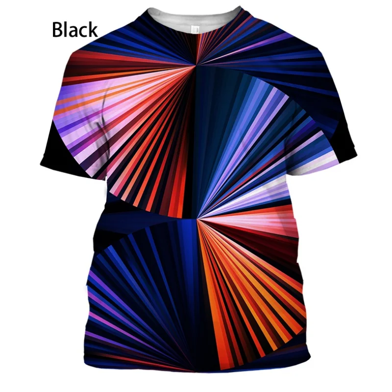 

Camiseta con estampado digital 3D para hombre, top de manga corta de marca a la moda