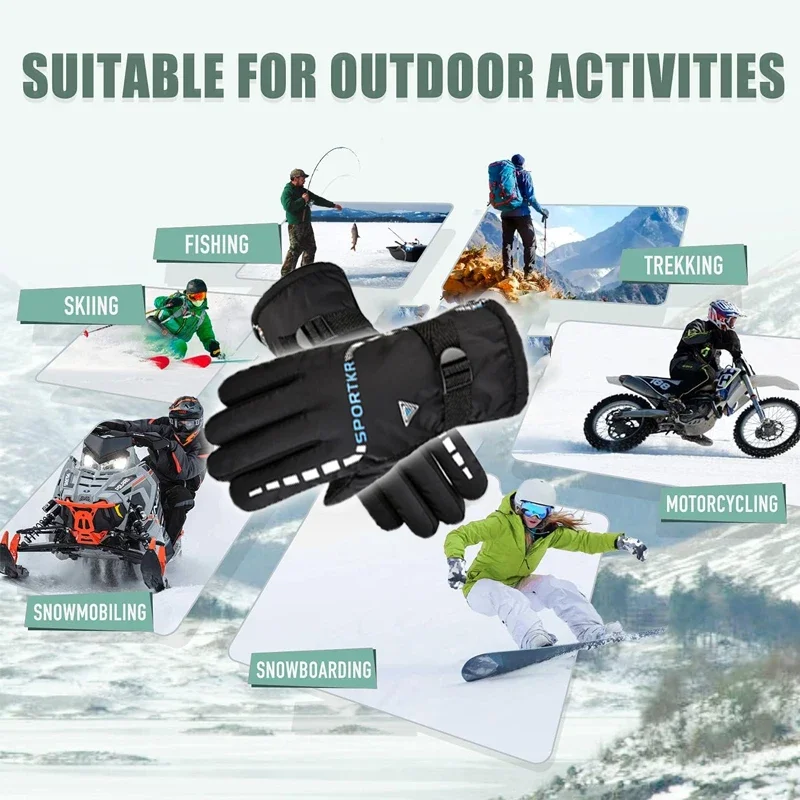 Waterproof Winter Cycling Gloves 6