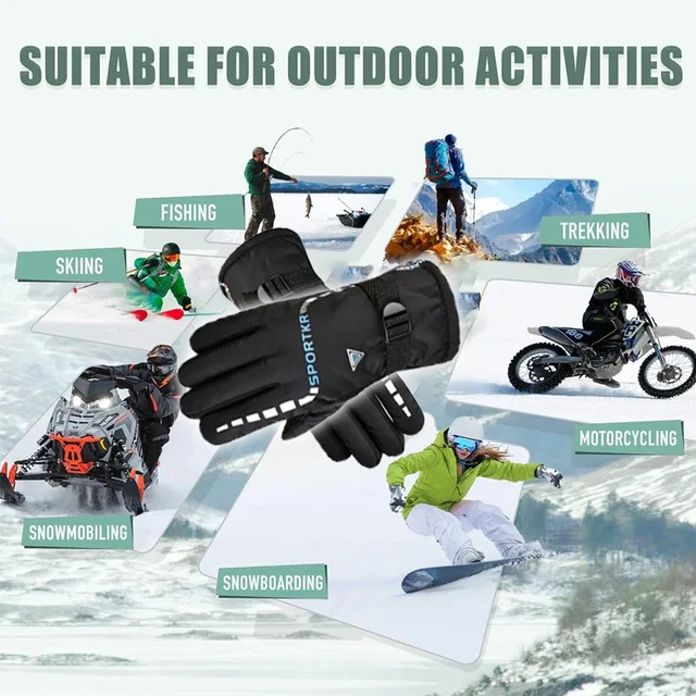 Waterproof Winter Cycling Gloves 6